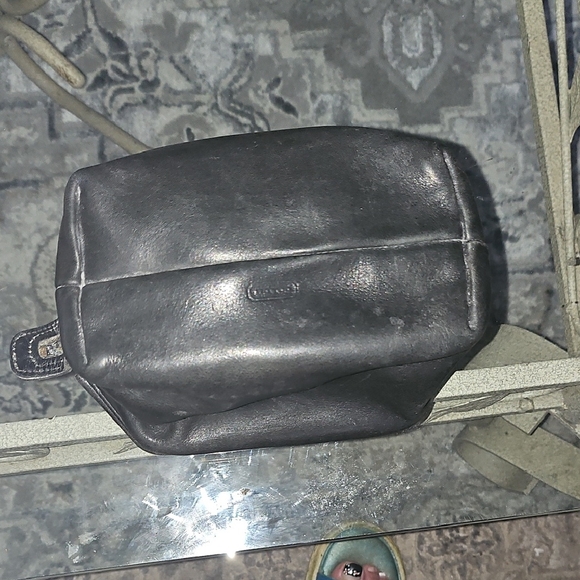 Black Leather Men's Bag - Picture 5 of 7